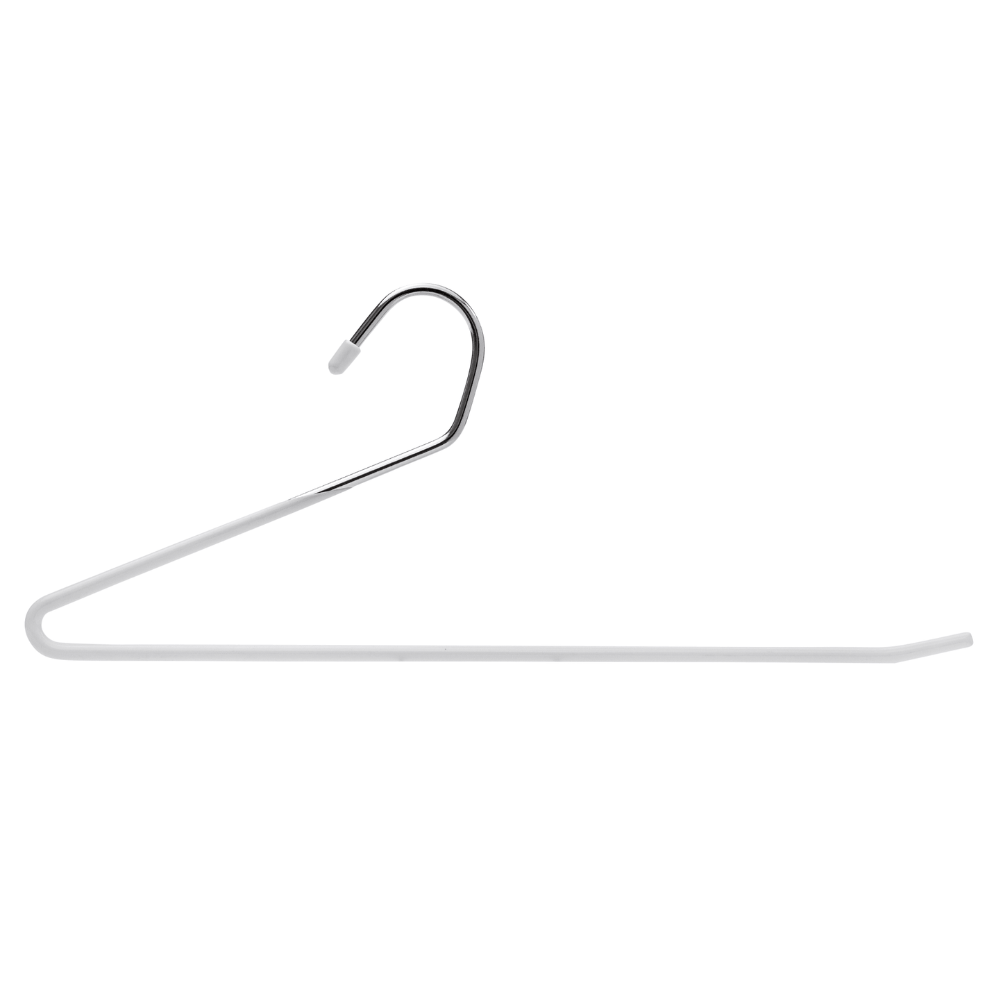 Metal Pant Hanger With Vinyl Sleeve - 35.5CM X 4.5mm Thick - (Sold in Bundles of 25/50/100) - Hangersforless