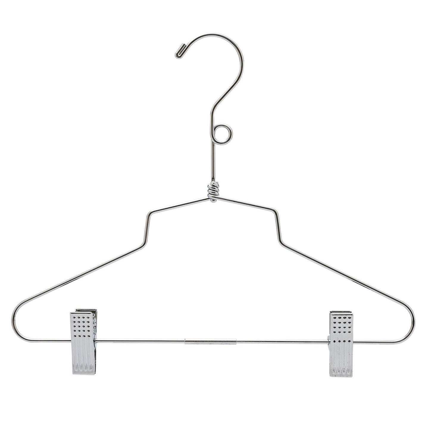 Kid Combination Metal Clothes Hanger w/ Clips - 30cm X 3.5mm Thick - Sold in Bundles of 25/50/100 - Hangersforless