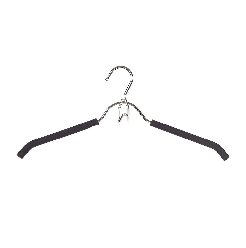 Metal Clothes Hanger With Foam Cover - 43CM X 5.5mm Thick - Sold in Bundles of 10/25 - Hangersforless