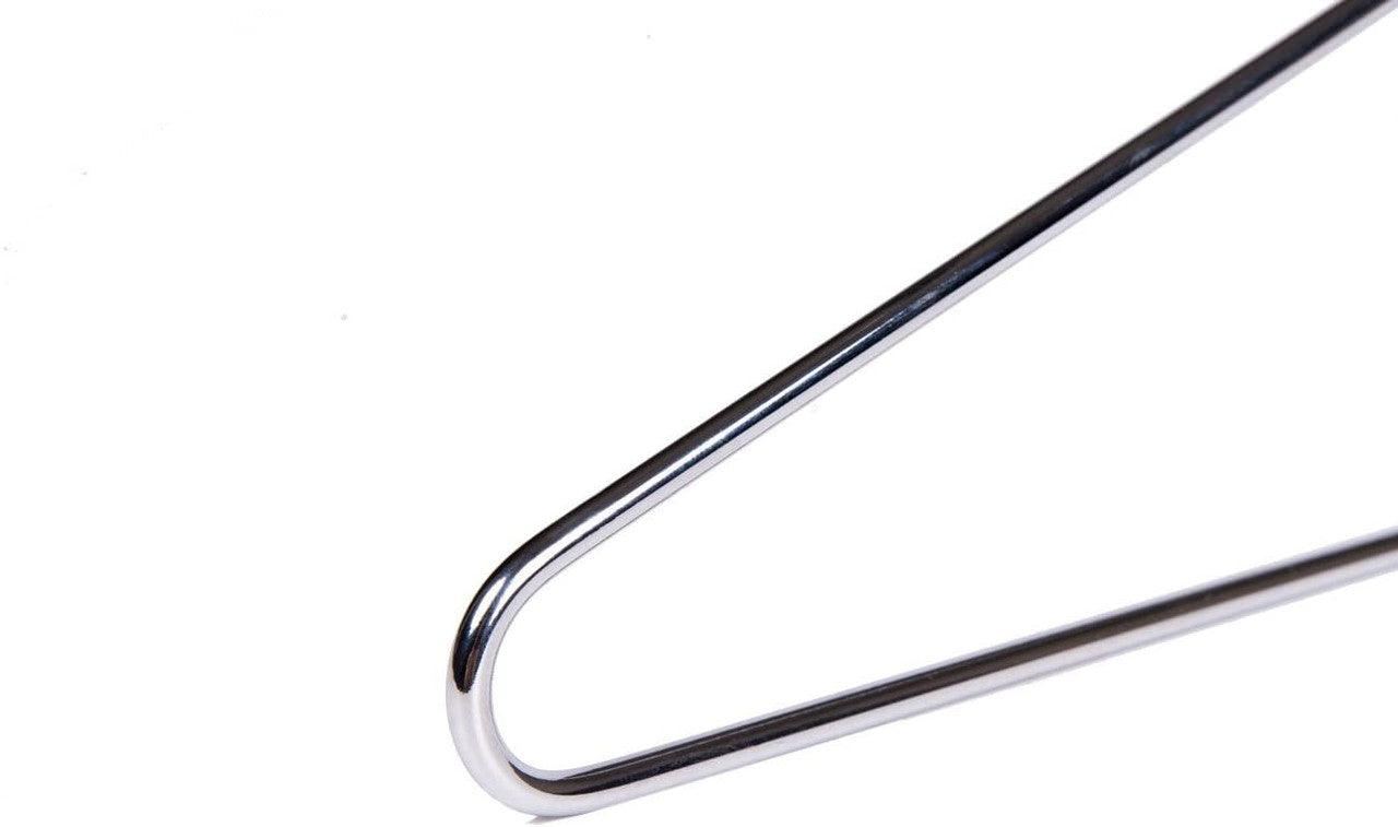Metal Suit Hanger with Bar - 43CM X 3.5mm Thick - (Sold in Bundles of 25/50/100) - Hangersforless