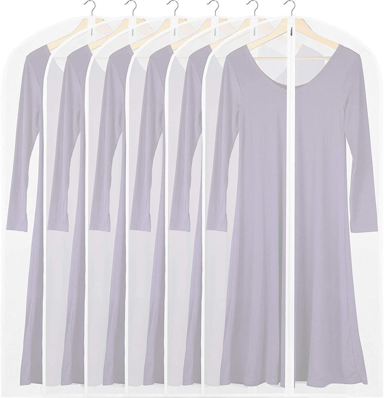 Semi-Clear Garment Bags 61cm X 122cm Sold in 5/10/25 - Hangersforless