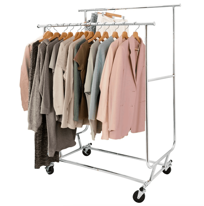 Double Rail Clothes Rack