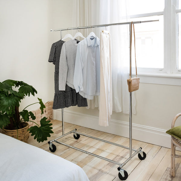 The Best Clothes Racks for Frequent Outfit Changes – Hangersforless