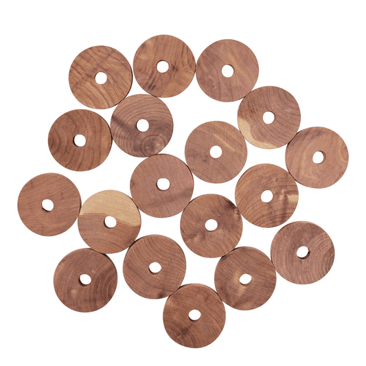 Aromatic Cedar Rings for Clothes Storage Sold in 36/72/144 Rings