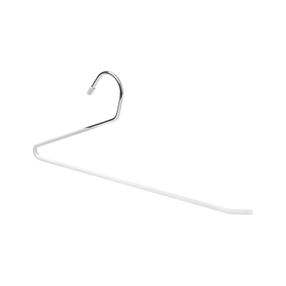 Metal Pant Hanger With Vinyl Sleeve - 35.5CM X 4.5mm Thick - (Sold in Bundles of 25/50/100) - Hangersforless