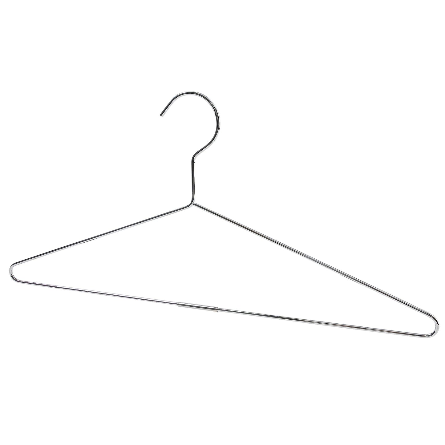 Metal Suit Hanger with Bar - 43CM X 3.5mm Thick - (Sold in Bundles of 25/50/100)