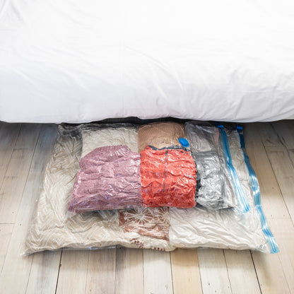 Vacuum Sealed Storage Bags - Long Lasting - Large -  Sold in 5/10/20