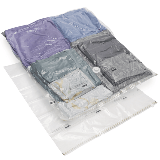 Vacuum Sealed Storage Bags ( Extra Soft )- Large -  Sold in 2/3/5/10/20 - Hangersforless