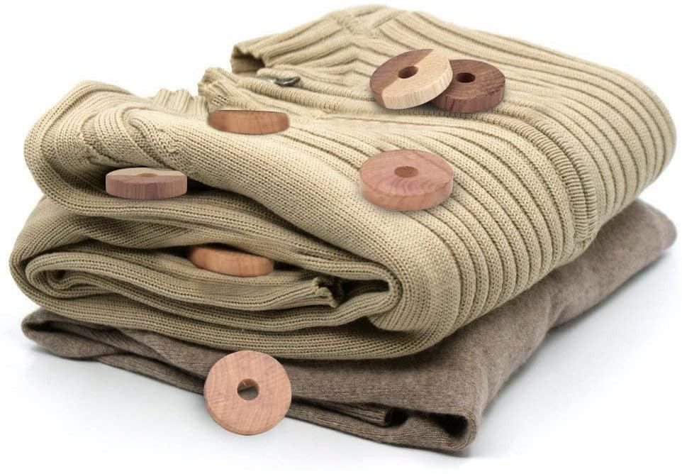 Cedar Accessories Value Pack- 100% Natural Aromatic Red Cedar -  Set of 98/196/294 items - Hangersforless