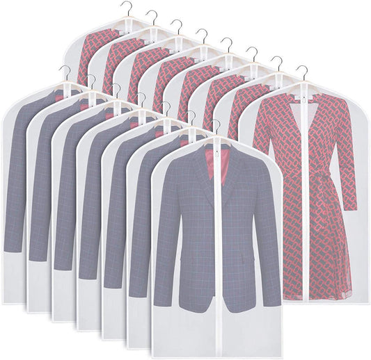 Semi-Clear Garment Bags 61cm X 102cm Sold in 5/10/25 - Hangersforless