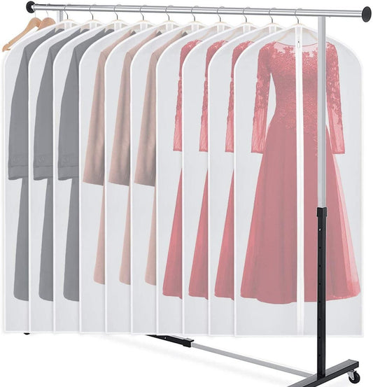 Semi-Clear Garment Bags 61cm X 152cm Sold in 5/10/25 - Hangersforless