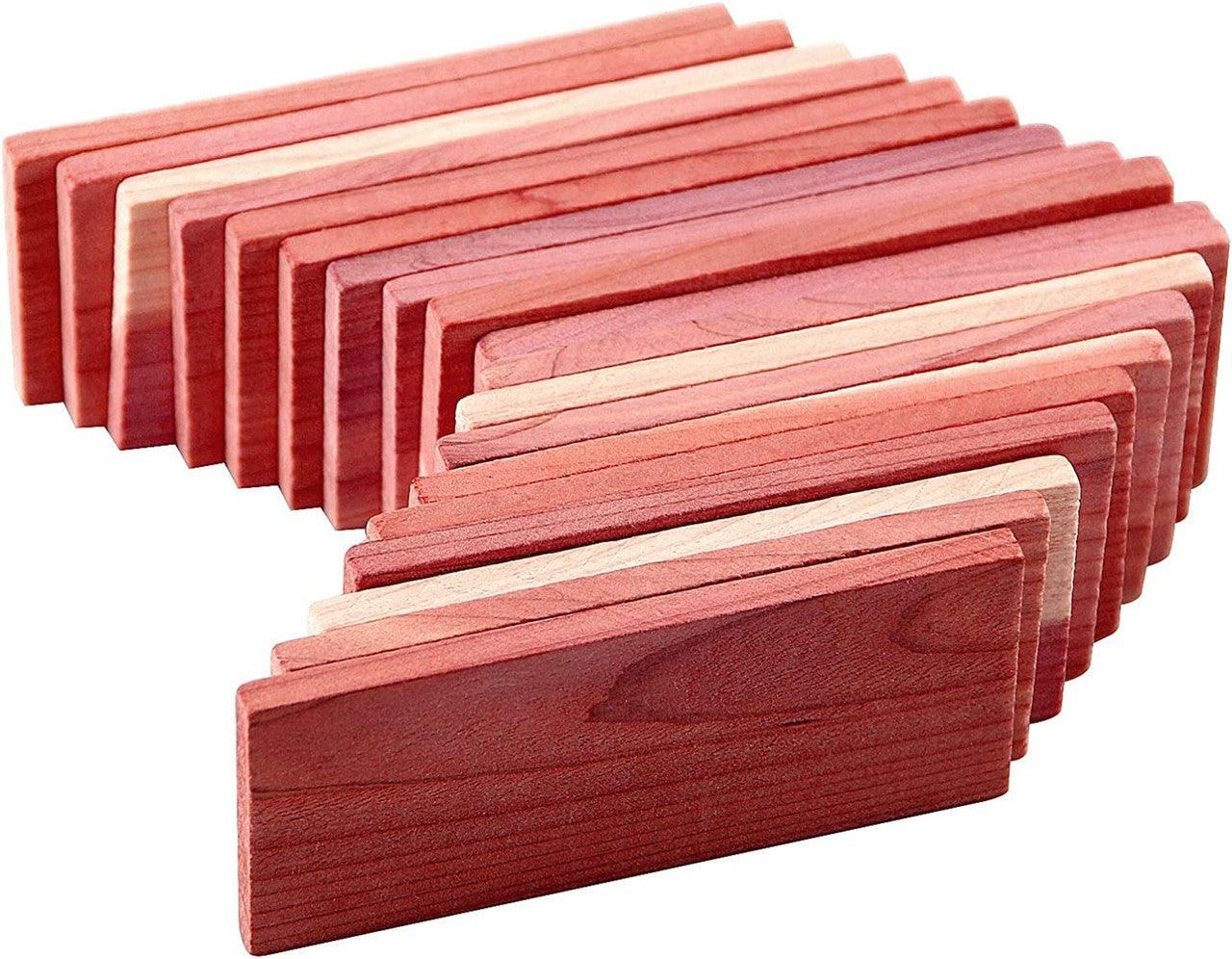 Natural Red Cedar Planks 100% Raw Cedar with Cedar Fragrance Set of  4/8/16/32 Units - Hangersforless