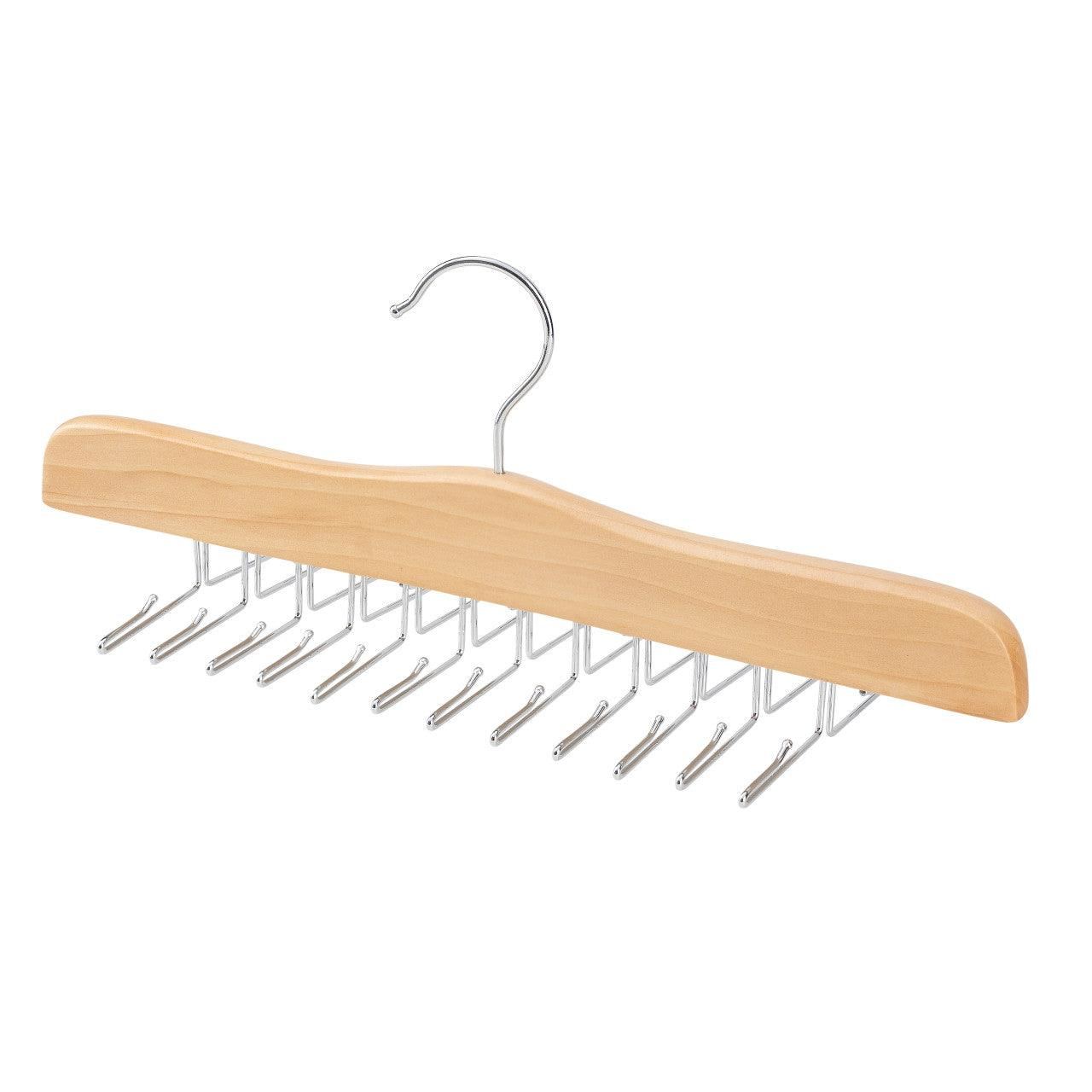 Beech Wood Tie Hanger Sold in 1/5/10 - Hangersforless